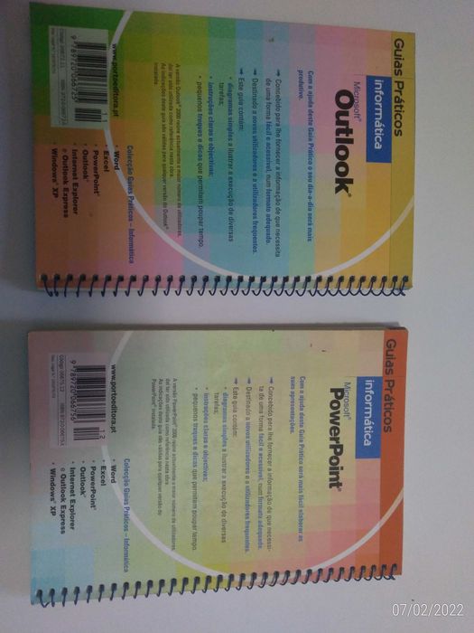 Livros de informática - Outlook e Power Point