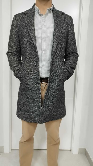 Sobretudo cinzento da Gutteridge - L