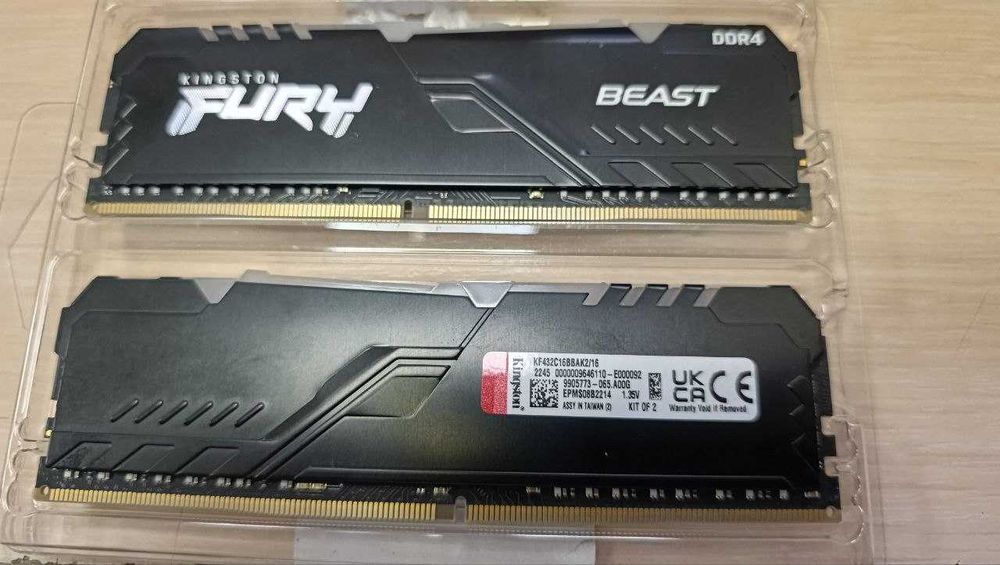 kingston fury ddr4 3200 16gb - купити комплектуючі для ПК - Ціна
