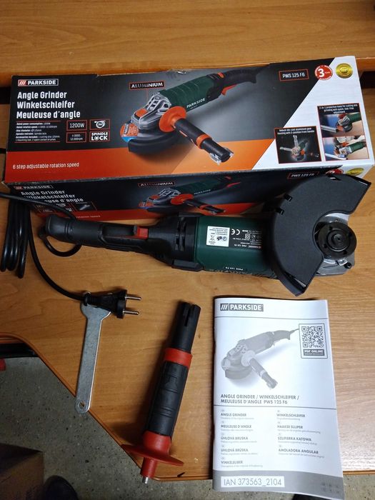 Szlifierka 1200W z regulacją obrotów. Nowa