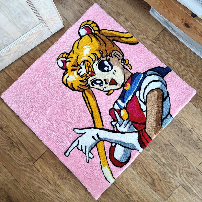 Ręcznie robiony dywan kawaii sailor moon  anime