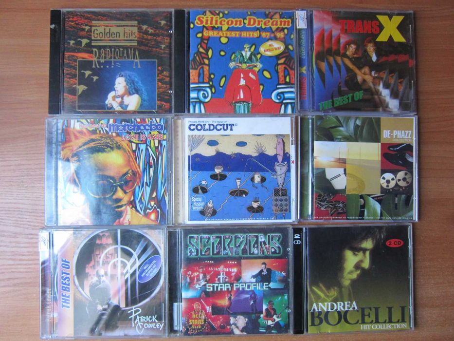 CD диски Best of.. сборники хитов по исполнителям 06\01\26