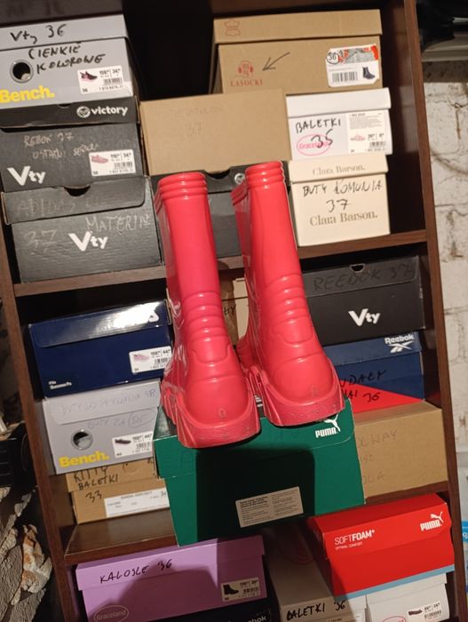 Kalosze dziewczęce rozmiar 35-36