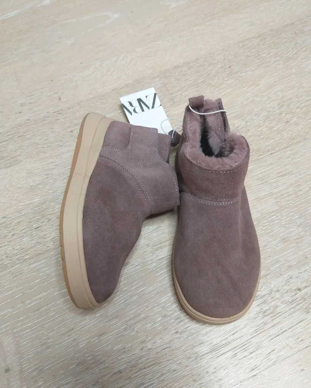 Ботінки шкіряні дитячі Zara: 1 100 грн. - Дитяче взуття Ужгород на Olx