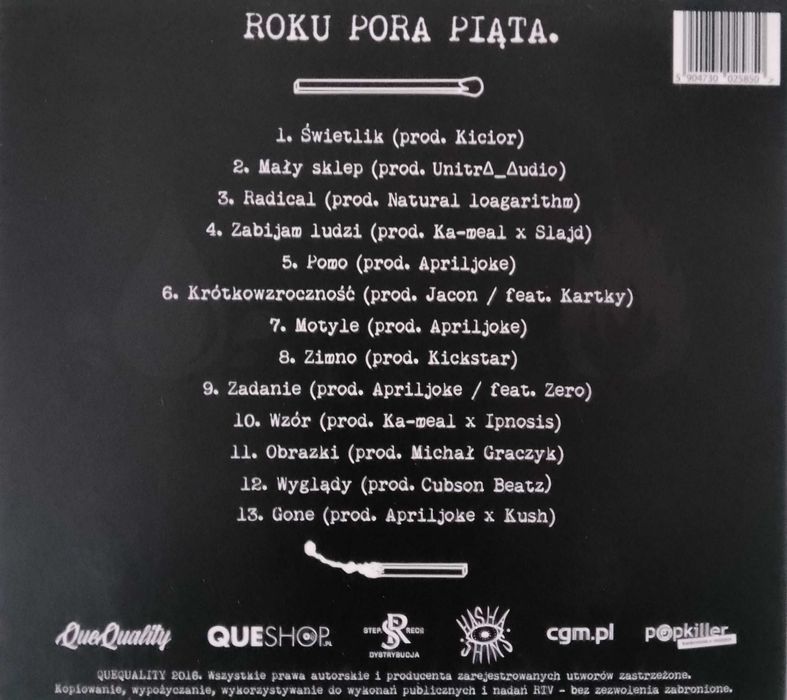 Płyta CD Deys - Roku Pora Piąta