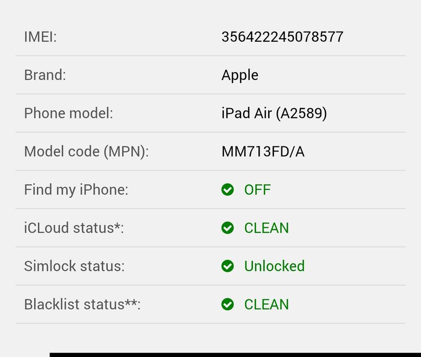 Apple ipad air M1 256gb wifi + cellular