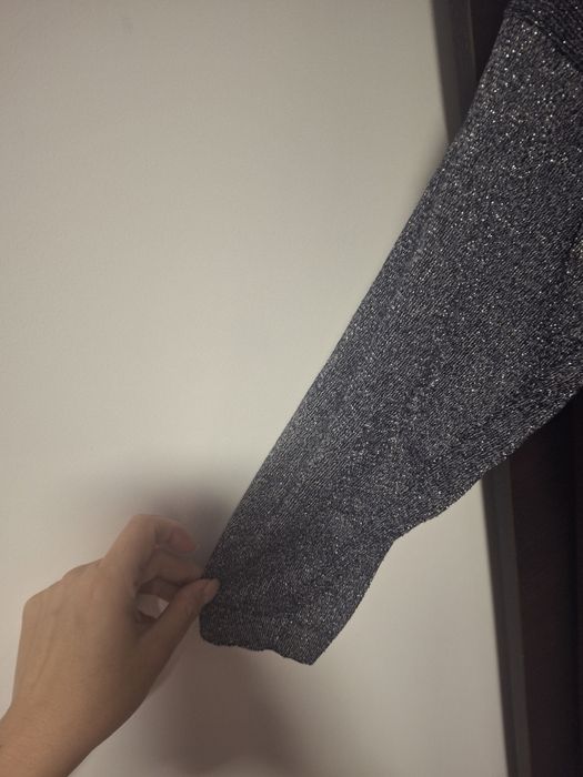 Bluzka z metaliczną nitką