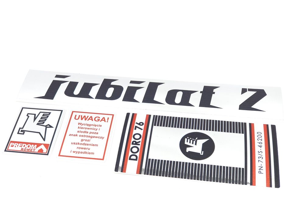 NOWE Naklejki Romet Jubilat 2 komplet