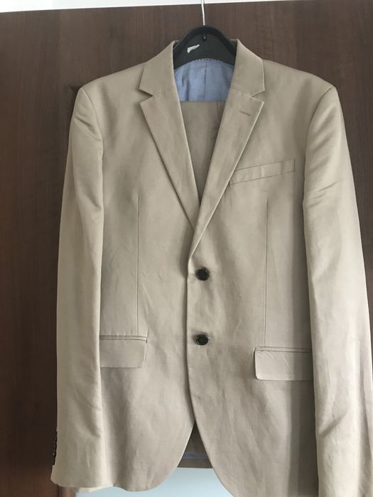 garnitur slim fit firmy h&m rozmiar m na 178 cm