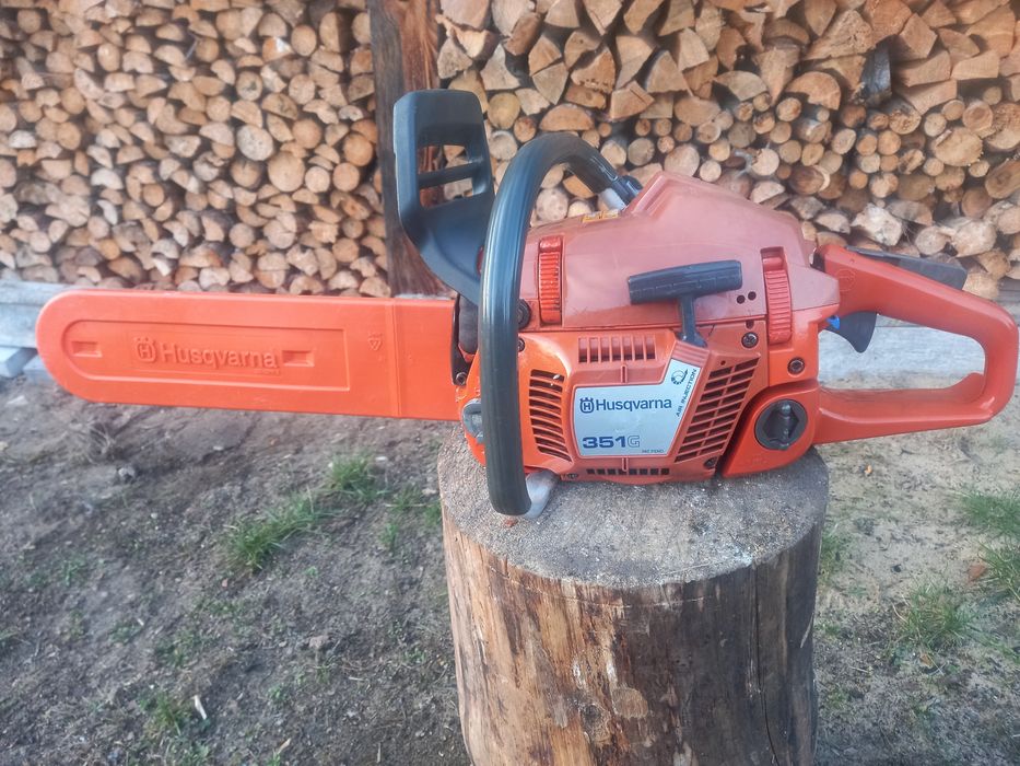 Piła Spalinowa Husqvarna 351G- grzane uchwyty!Moc 3.1KM