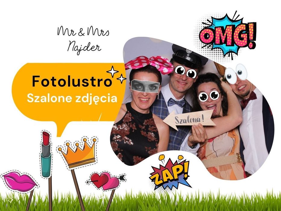 Fotolustro 65 cali / fotobudka wynajem