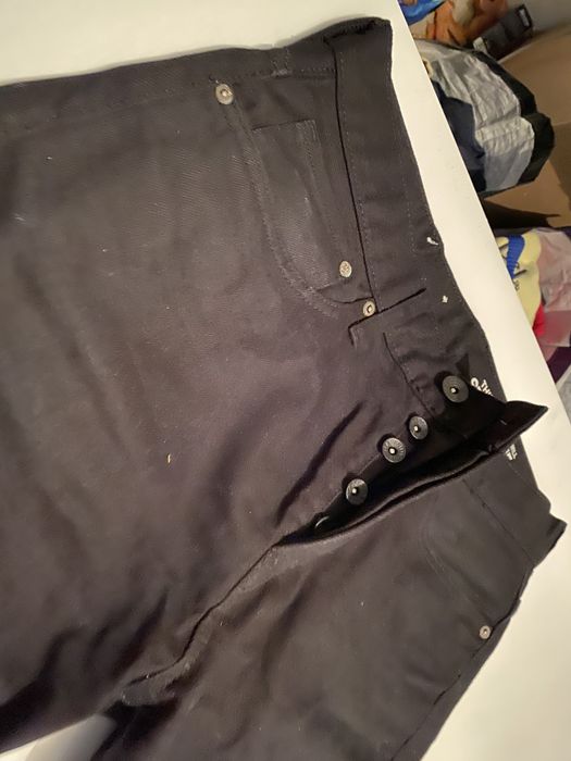 Calças pretas Denim