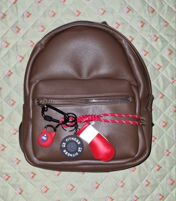 Mochila castanho escuro Parfois