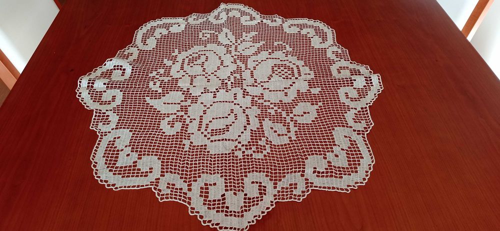 Panos de quarto em renda (crochet)