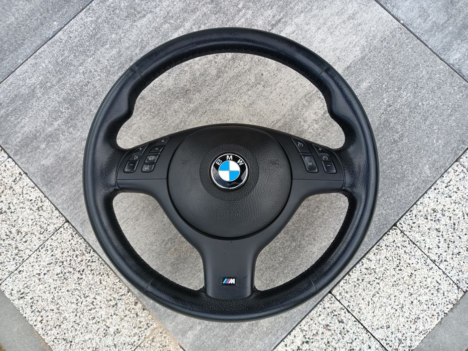 Oryginalna kierownica Mpakiet z multifunkcją BMW E46 E39 E38 X5 E53