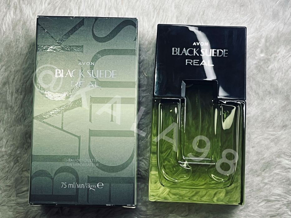Avon Black Suede Real - męska woda toaletowa - 75ml