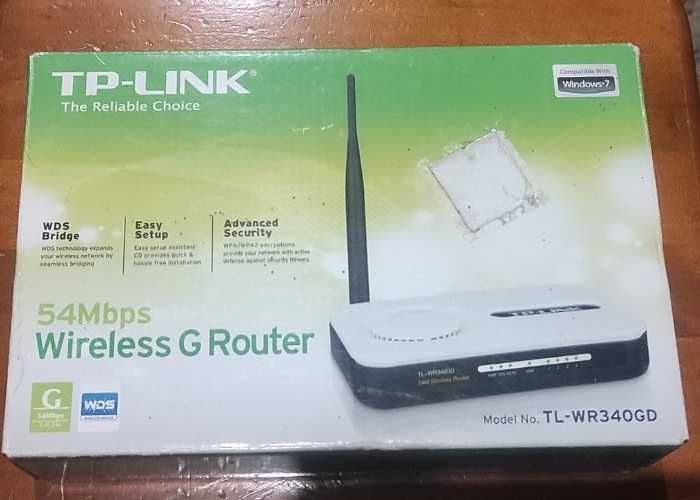 wifi роутер Маршрутизатор TP-LINK TL-WR340GD