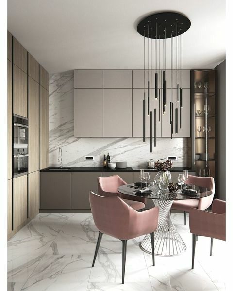 Suspensão led tubular design moderno