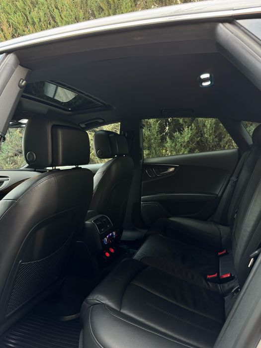 Białe Audi A7 S-Line, wynajem na ślub/inne uroczystości