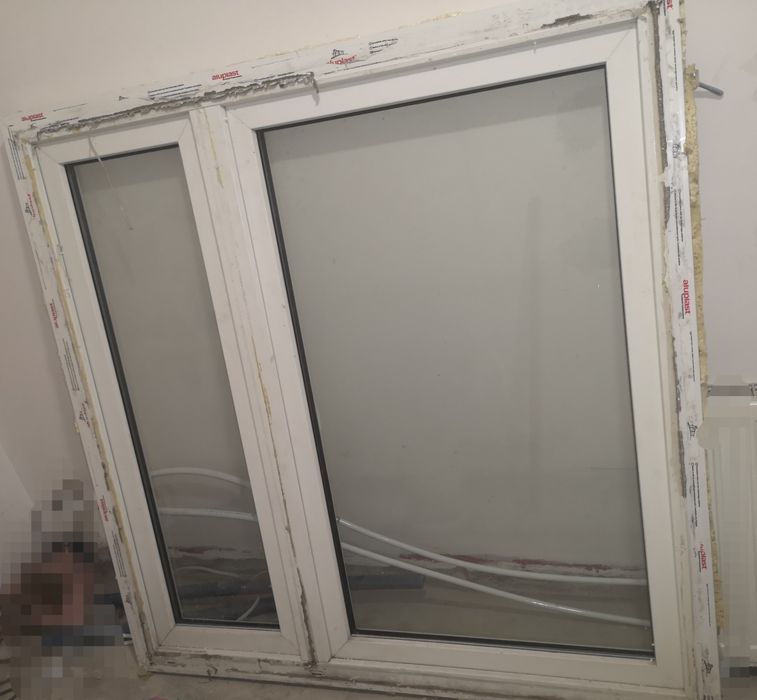 Okno 2szyby podwójne otwierane 147x143