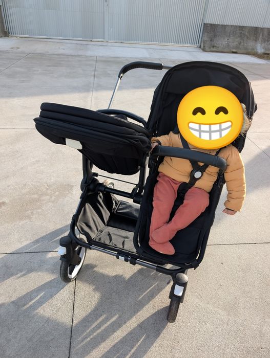 Bugaboo Donkey 5 Duo - Midnight Black