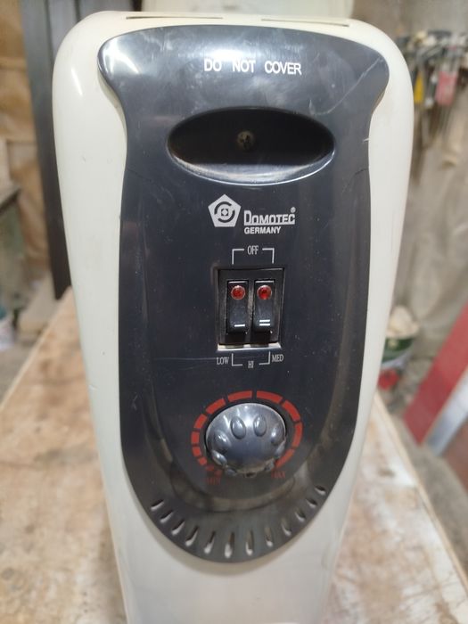 Обогреватель Domotec, обогреватель масляный, радиатор отопления