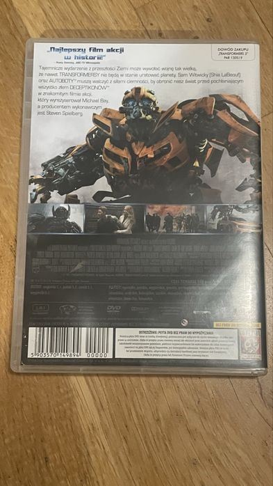 Transformers cz.3 film dvd
