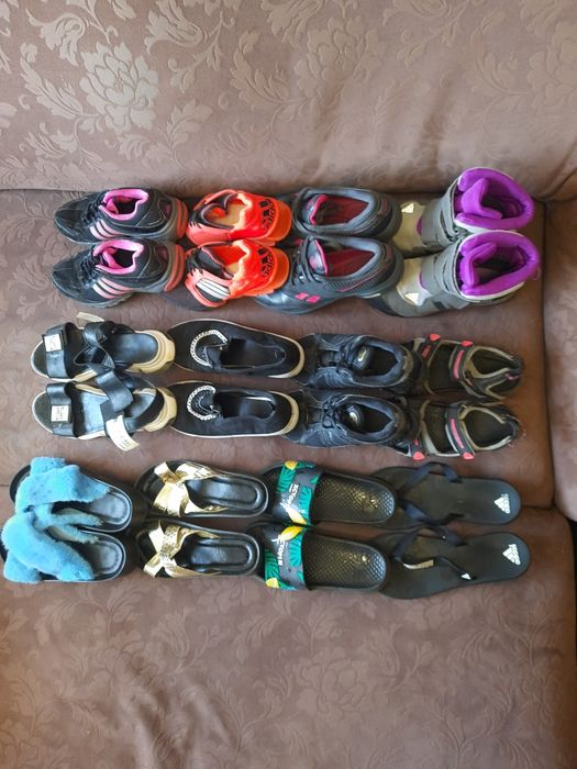 Комплект Кросівки ботинки сандалі тапки adidas nike merrell reebok
Ста