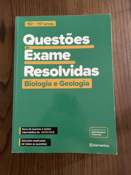 Livro de exercícios de exame - Biologia