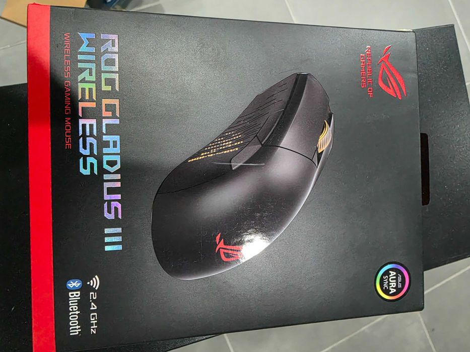 Rato Gaming ASUS ROG Gladius III Wireless (Como Novo - Usado 1 vez)