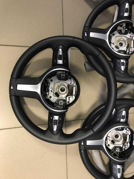 Руль BMW F30 F10 F15 F25 С лепестками  Подогрев Вибро круиз М M Рули