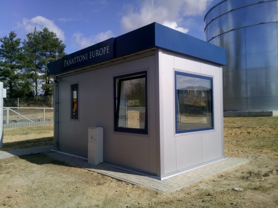 Kontener ocieplany biurowy budka ochrony stróżówka domek letniskowy