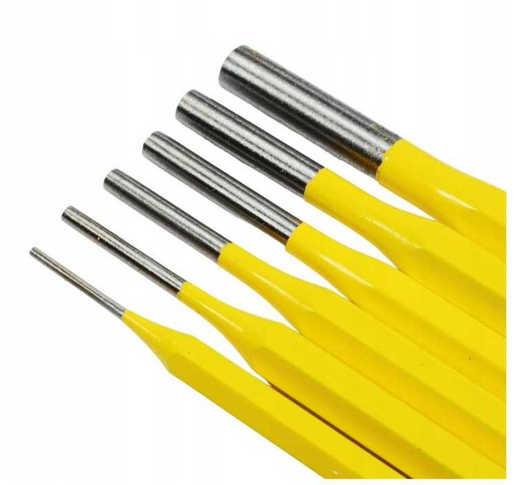 Zestaw wybijaków sześciokątne punktaki crv elektromet