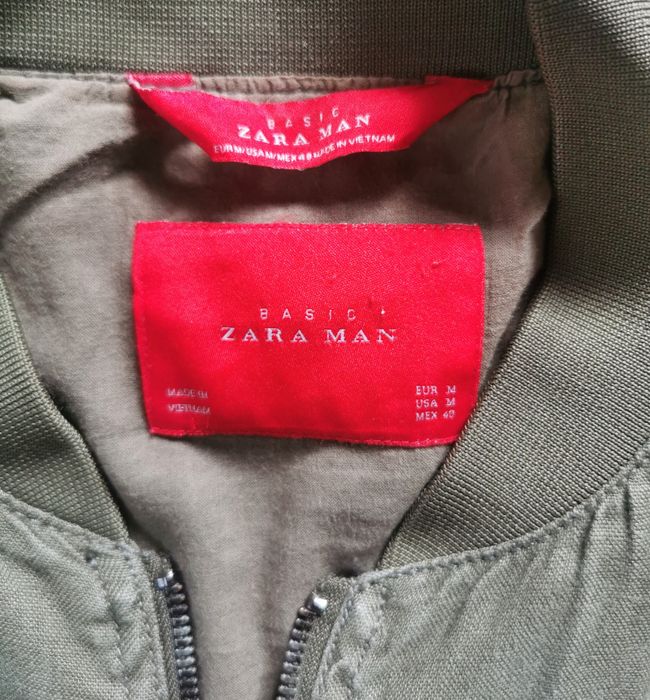 ZARA  kurtka bomberka  kol. khaki  R M