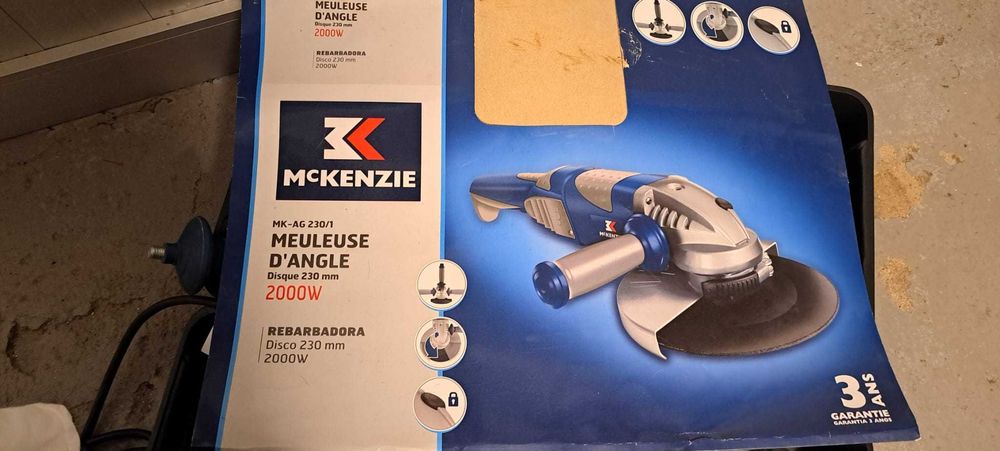 Rebarbadora MC KENZIE 200W com três discos