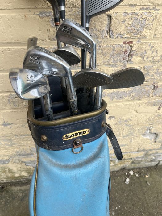 Zestaw 11 kijów golfowych + torba Slazenger