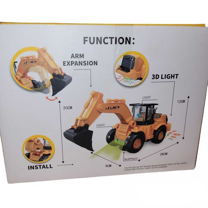 Nowa super zabawka duża koparka # 167