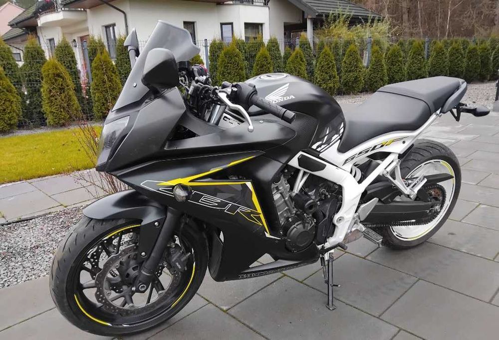 Honda CBR650F ABS, 2016 rok  kat A2 35kW tylko 33000km