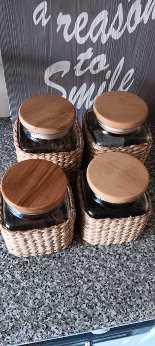 Potes de vibro e bambu438168821611243524