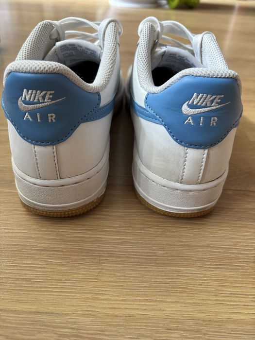 Nike air force 1 biało-niebieskie 40