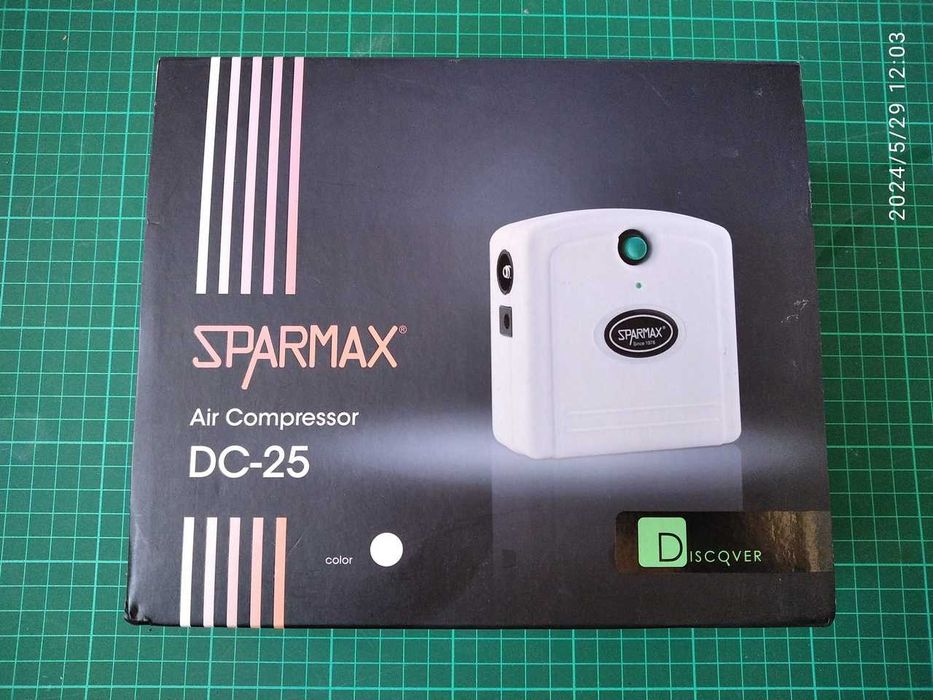 Compressor p/Modelismo Sparmax DC-25 Oil-less Portable Air Compressor