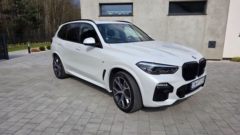 BMW X5 Polski salon | Pneumatyka | Kamery 360 | TOP stan | Hak | Bezwypadkowy