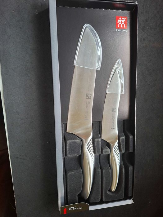 Nóż japoński Zwilling Twin Fin 2 szt zestaw