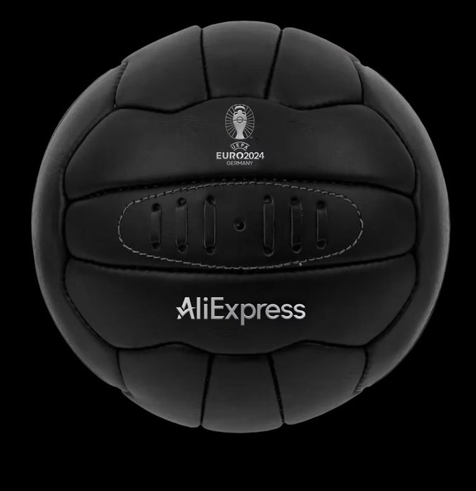 Шкіряний футбольний м'яч EURO 2024