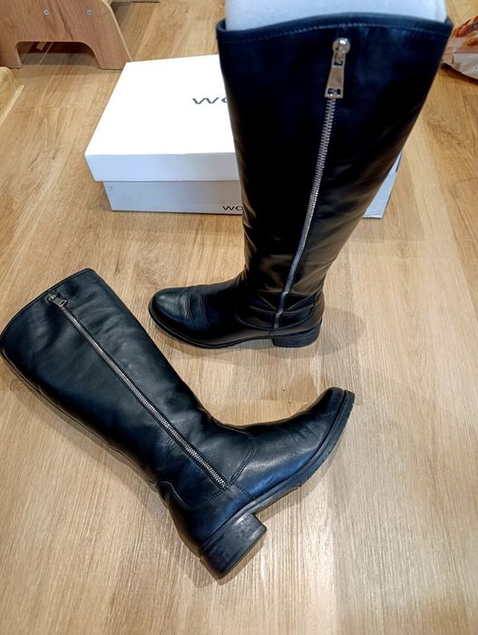 Czarne kozaki Wojas rozmiar 37