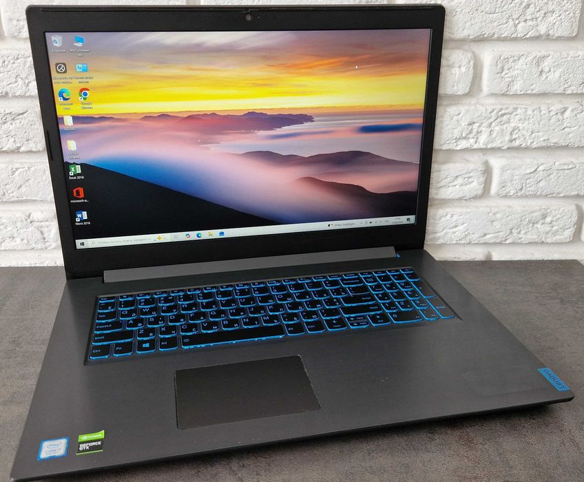 Ноутбук Lenovo Ideapad L340/ i7-9750H/ 16/1 ТБ / GTX 1050 /17 дюйм