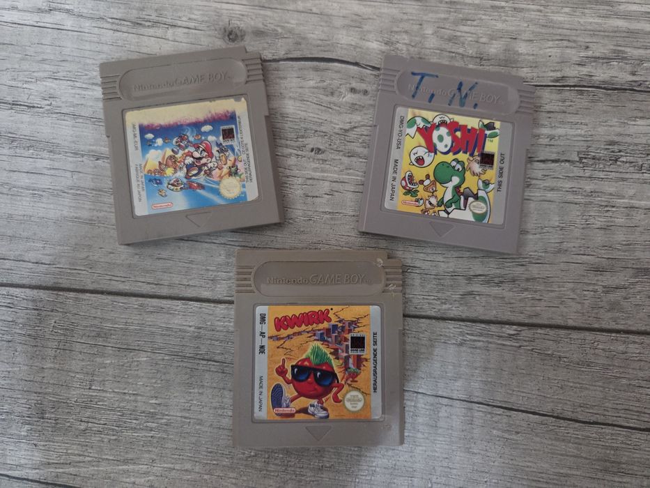Game Boy 3 szt Gry