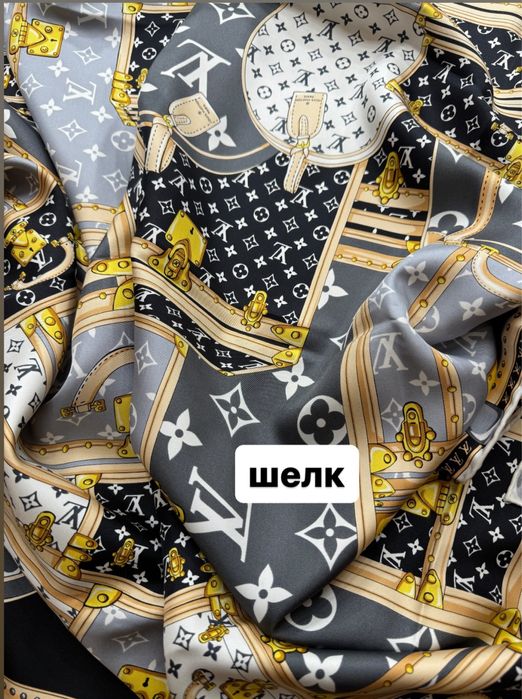 Шелковый платок louis vuitton оригинал луи виттон