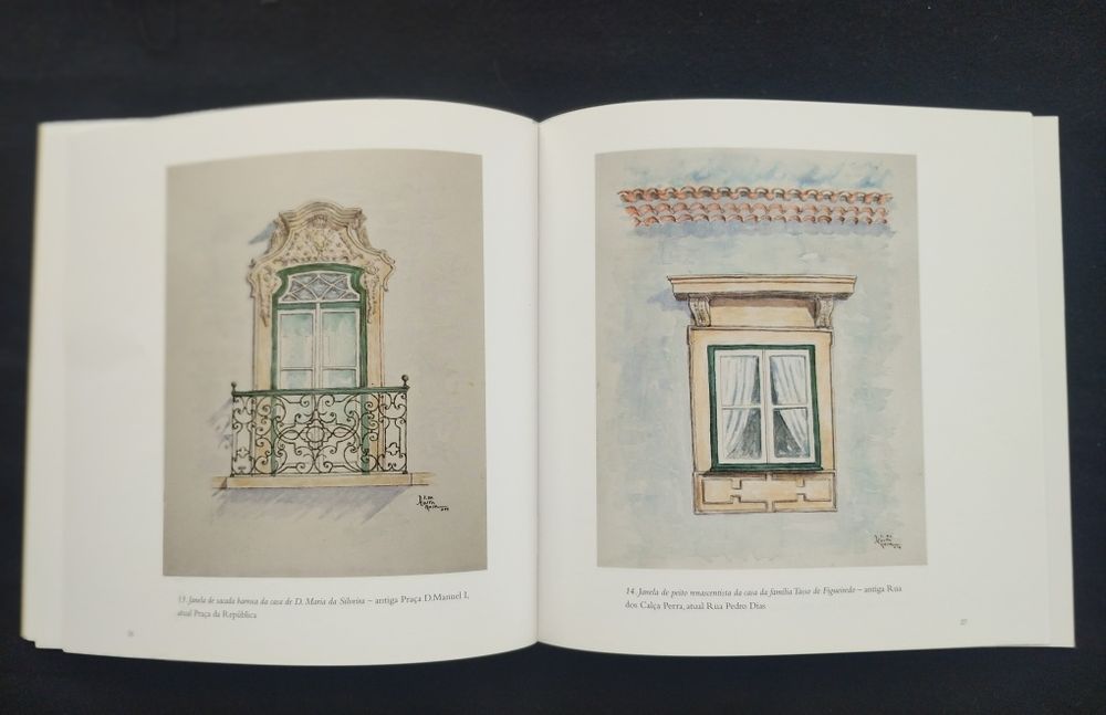 **Vendo livro "Janelas de Tomar" — Obra do arqui. tomarense Costa Rosa