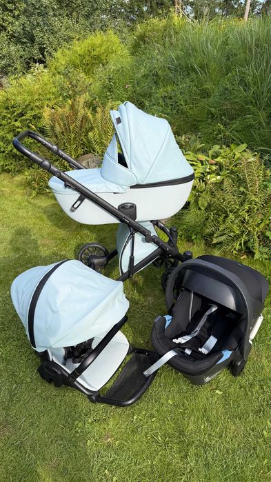 WÓZEK Zestaw 3w1 Anex E-Type + Cybex Aton 5 | BARDZO BOGATE WYPOSAŻENIE! GRATISY!!!